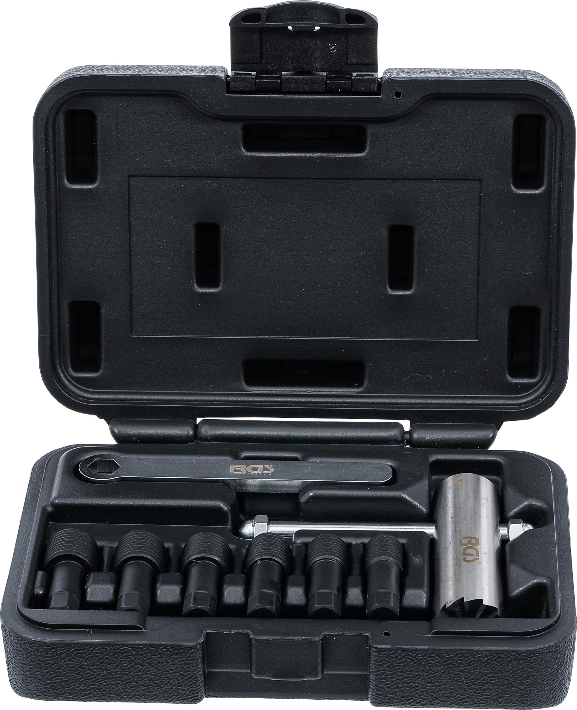 Ölablass-Schrauben-Dichtsitz-Fräser-Satz | 8-tlg. BGS6674