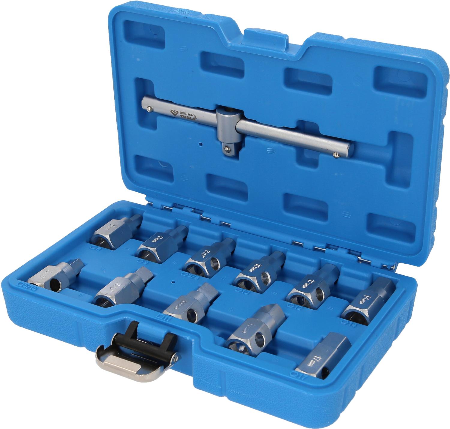 Öldienst-Stecknuss-Satz, 12-tlg 4042146781661