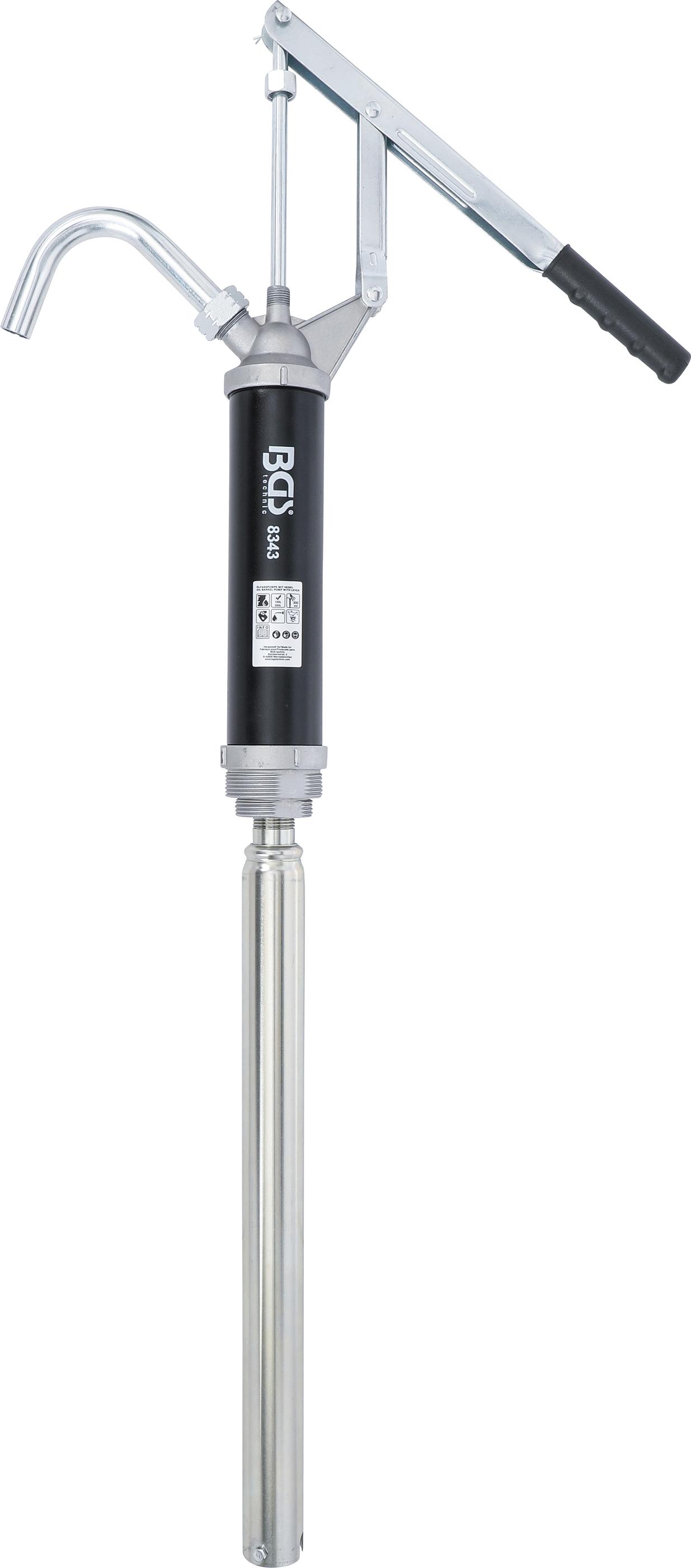 Ölfaßpumpe mit Hebel BGS8343