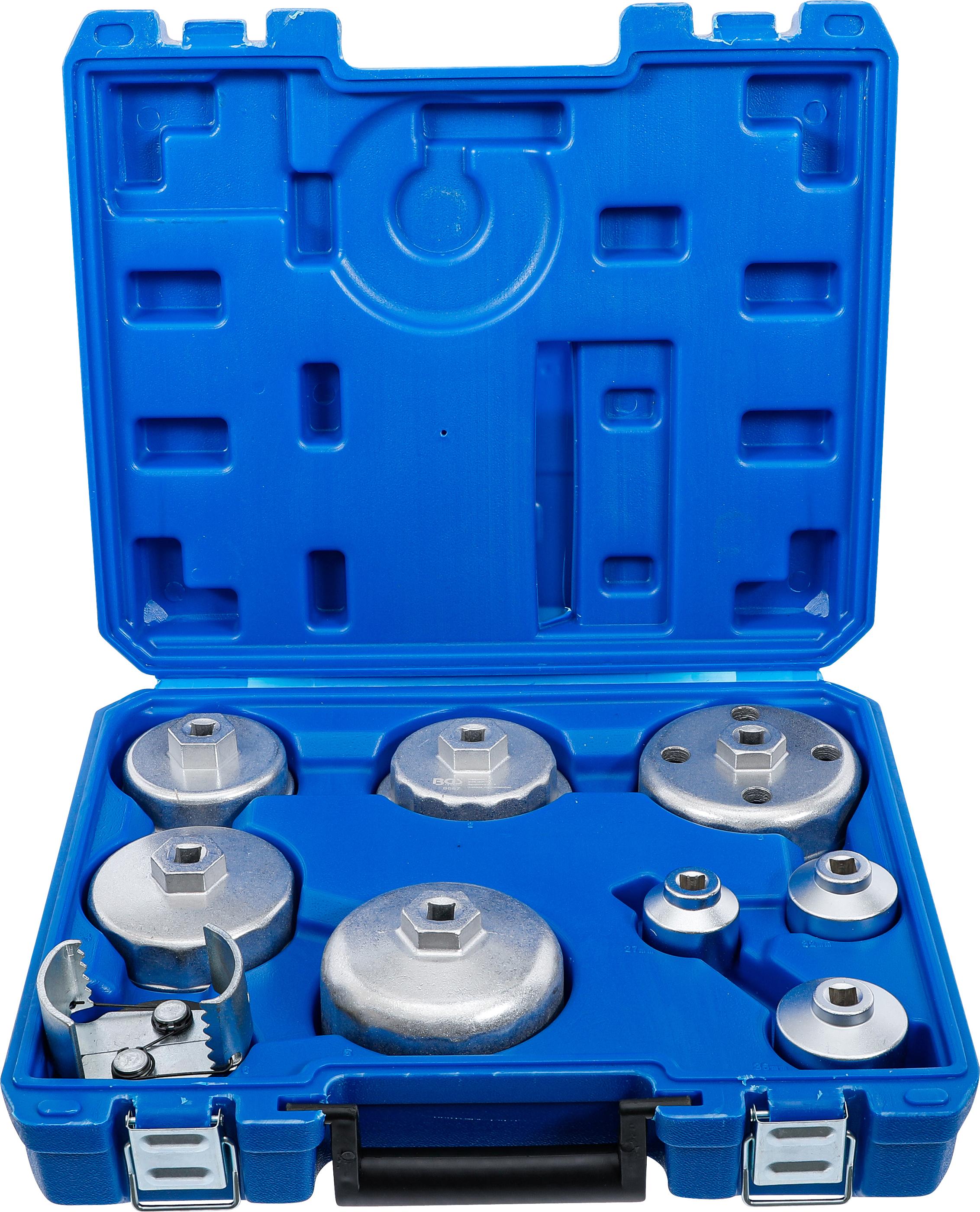 Ölfilterschlüssel-Satz | Ø 27 - 88,8 mm | 9-tlg. BGS8667