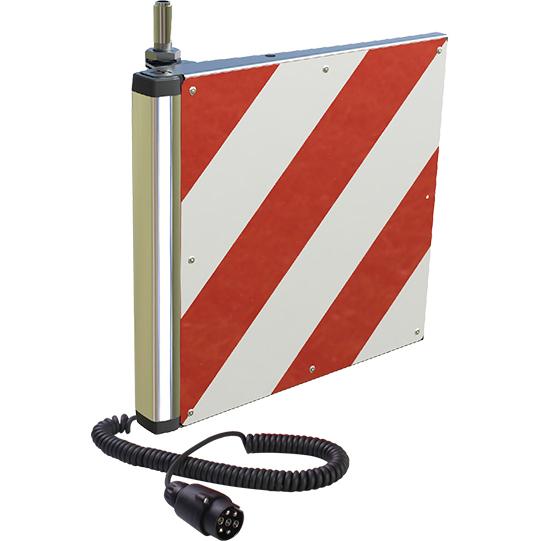 Überbreitentafel, starr, 7-pol., vorne links, mit Aufsteckrohr 204553746 Suer