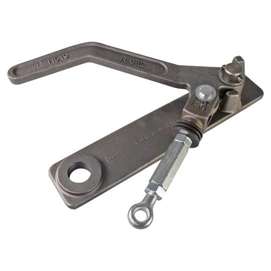 Übertotpunkt-Spanner H 519, seitlich, rechts, roh, für Ø 25 mm 102102476 Suer