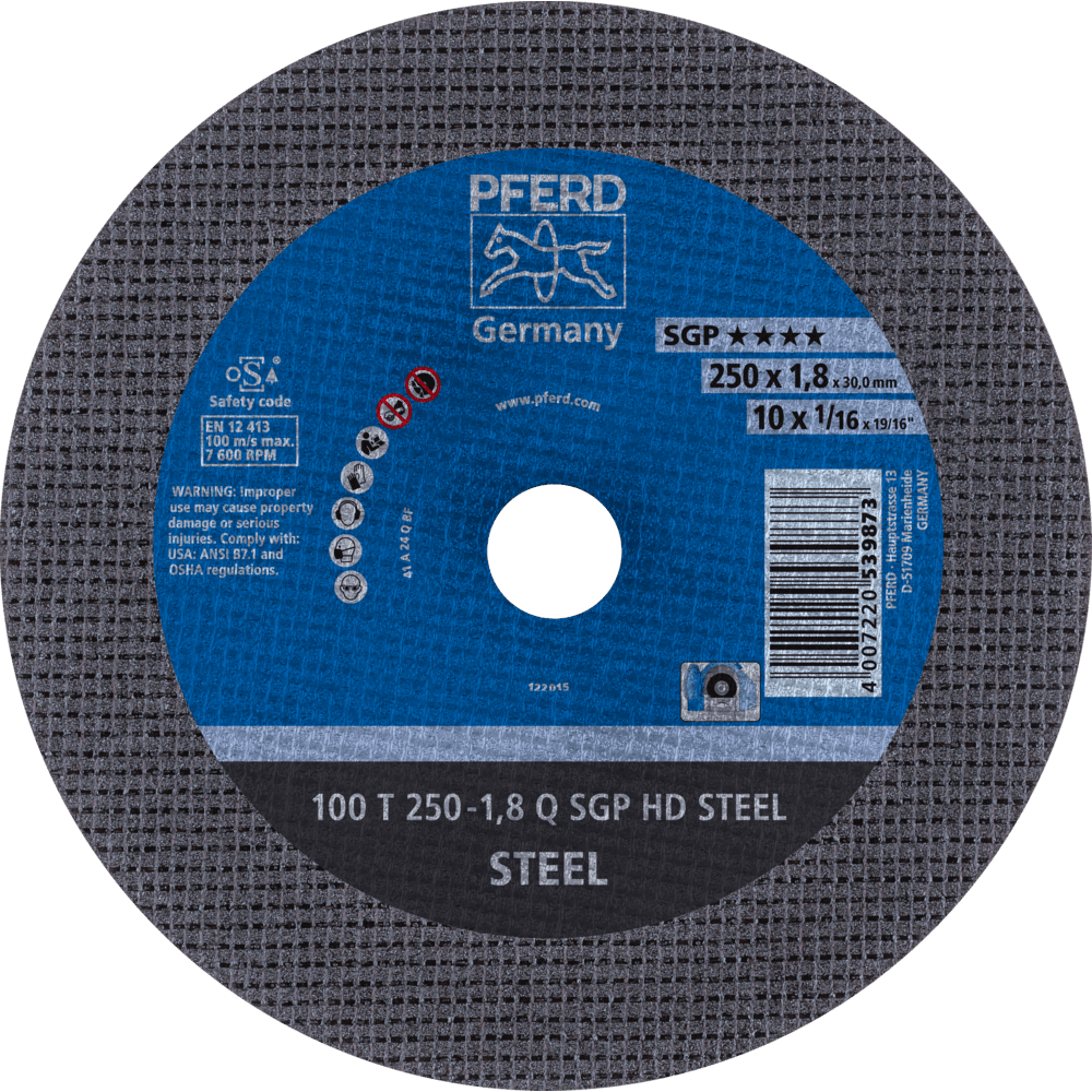 100 T 250-1,8 Q SGP HD STEEL/30,0 4007220539873