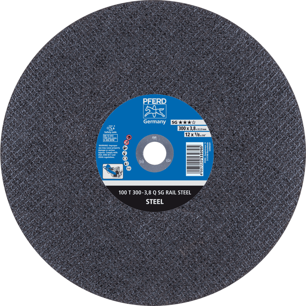 100 T 300-3,8 Q SG RAIL STEEL/22,23 4007220539705