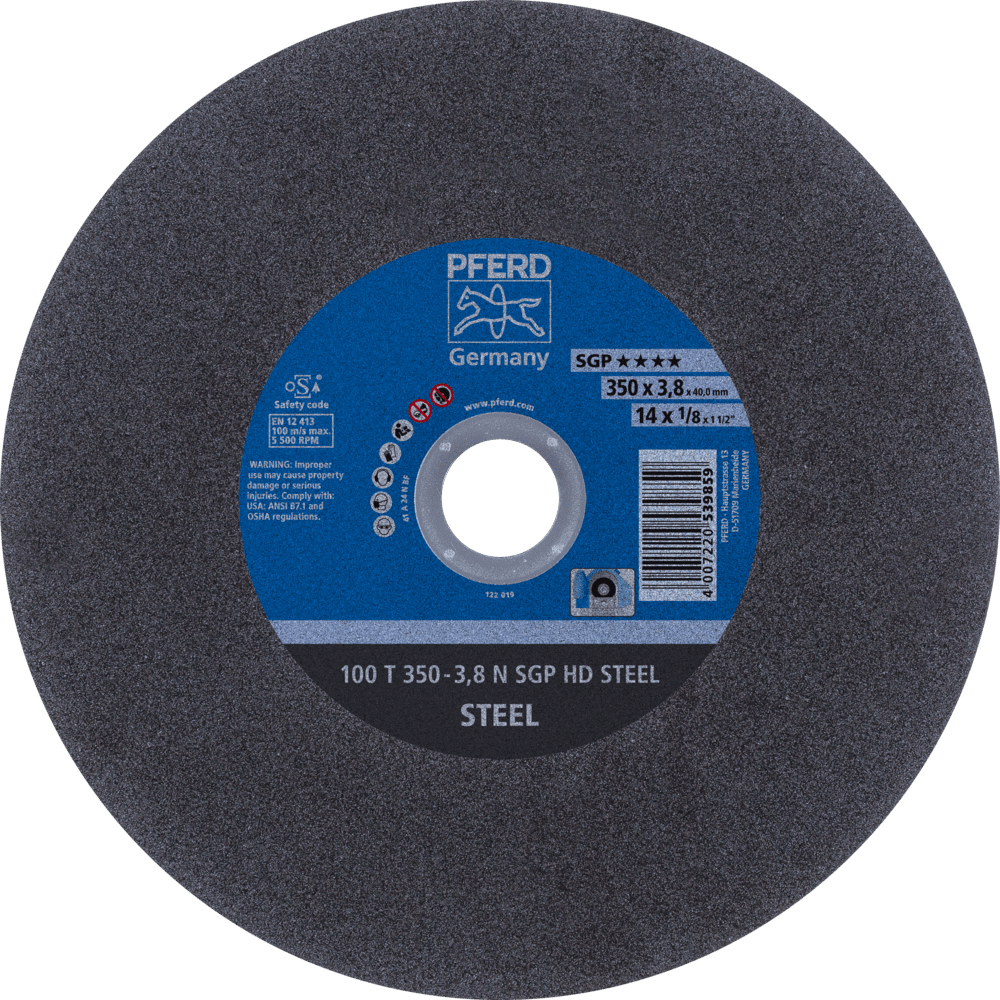 100 T 350-3,8 N SGP HD STEEL/40,0 4007220539859