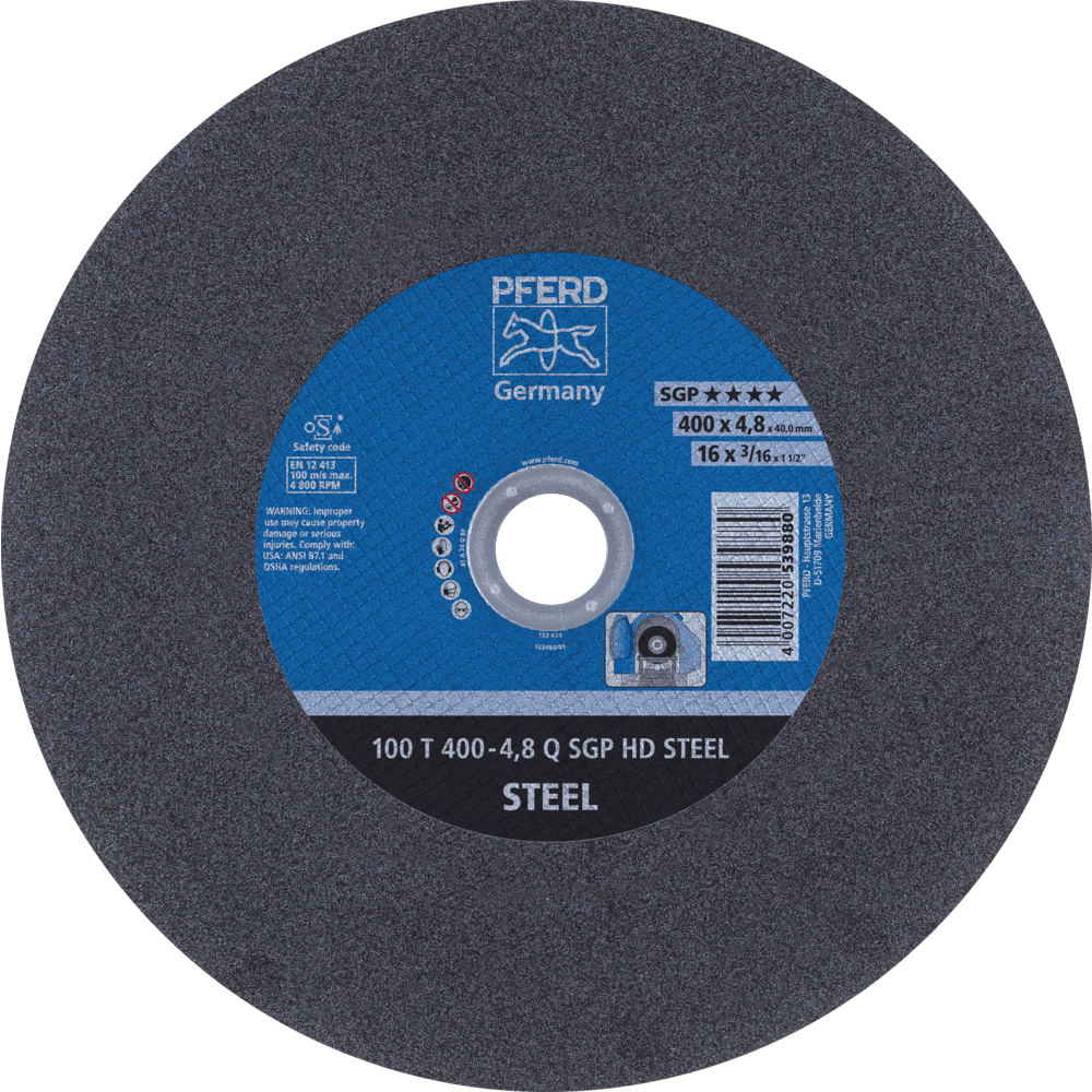 100 T 400-4,8 Q SGP HD STEEL/40,0 4007220539880
