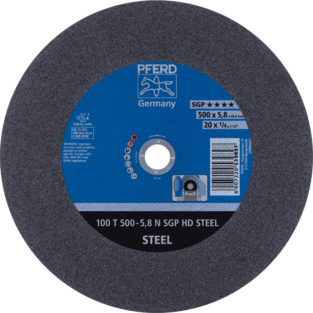 100 T 500-5,8 Q SGP HD STEEL/40,0 4007220166338