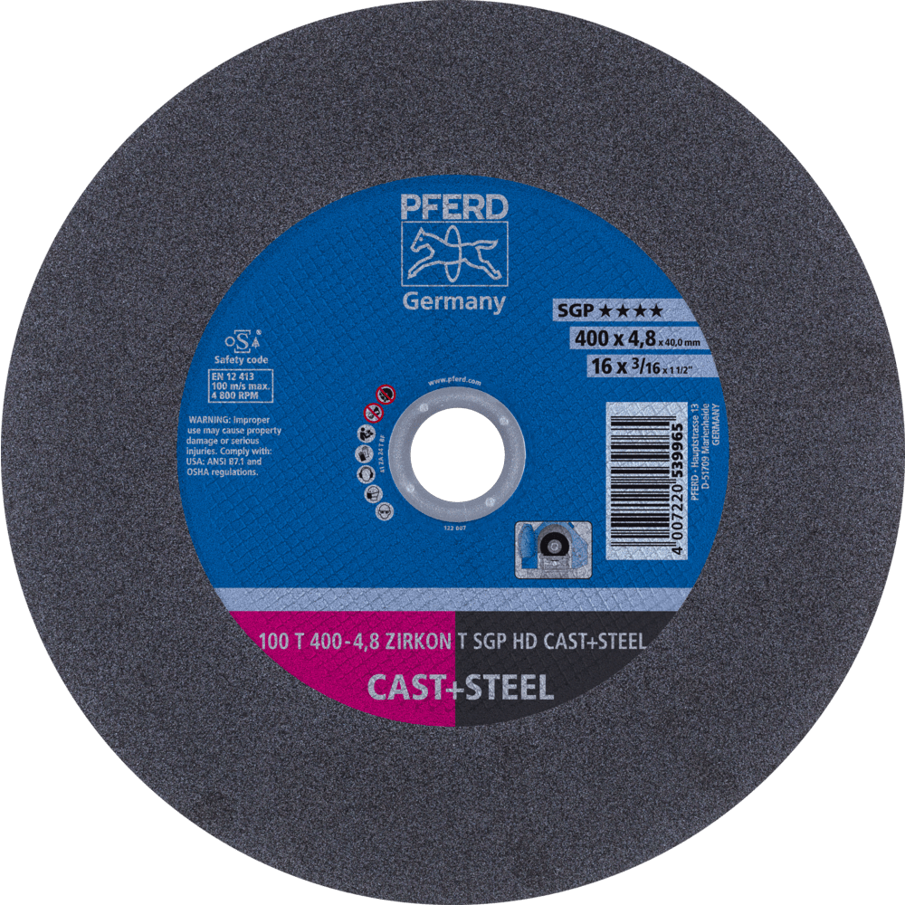 100 T400-4,8 ZIRK T SGP HD CAST+STEEL/40 4007220539965