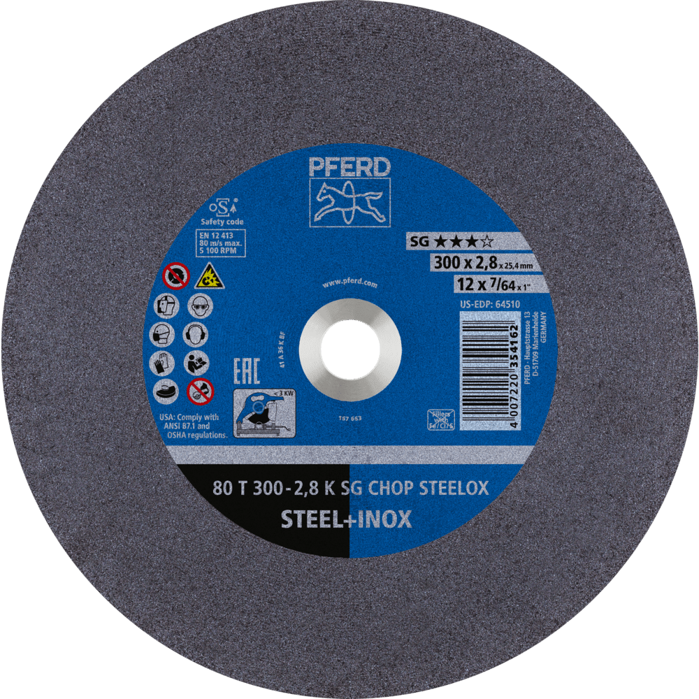 80 T 300-2,8 K SG CHOP STEELOX/25,4 4007220803219