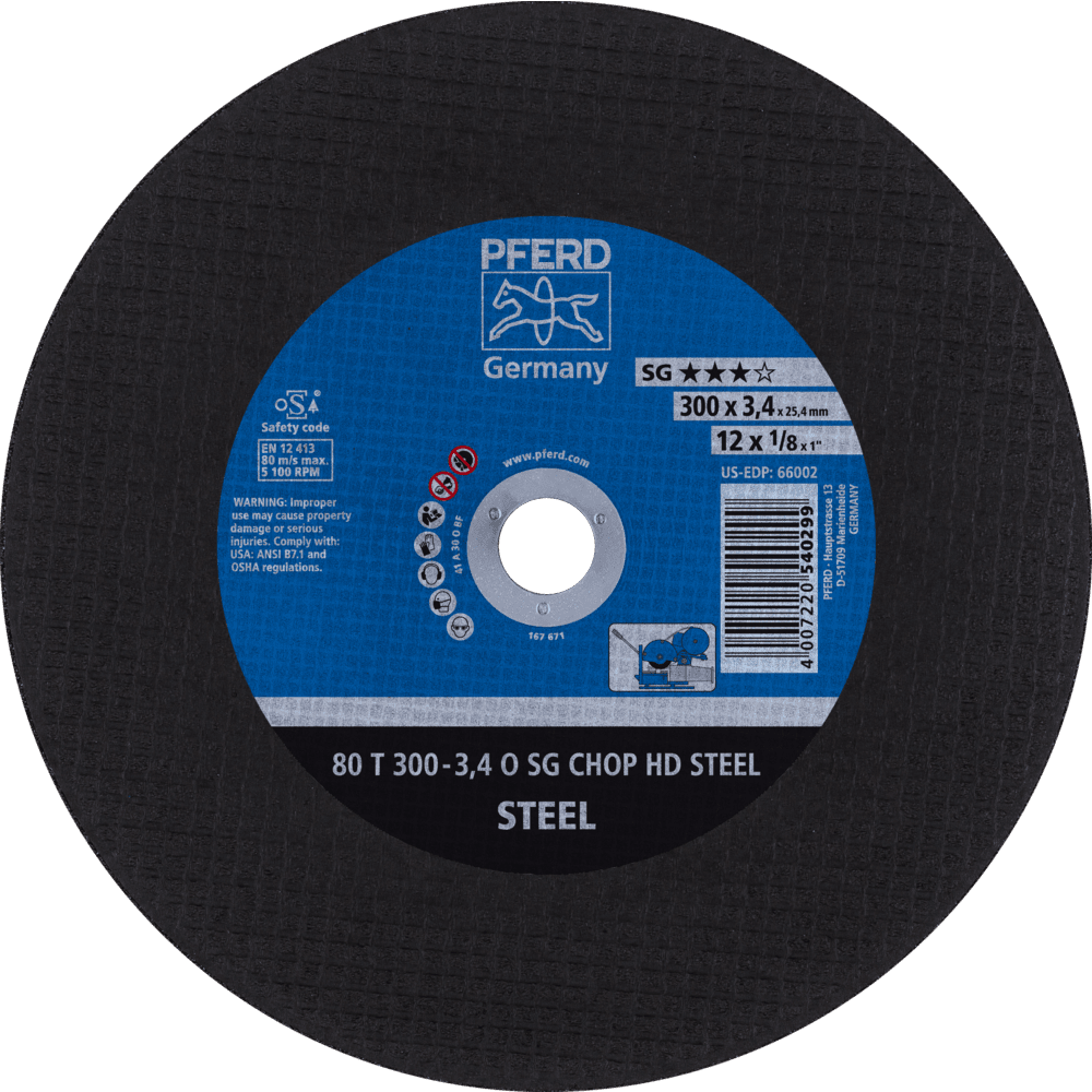 80 T 300-3,4 O SG CHOP HD STEEL/25,4 4007220540299