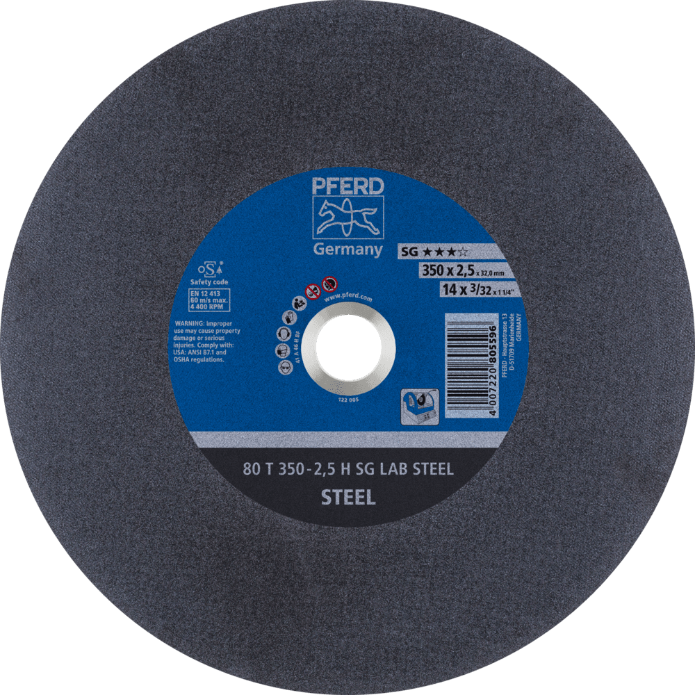 80 T 350-2,5 H SG LAB STEEL/32,0 4007220805596