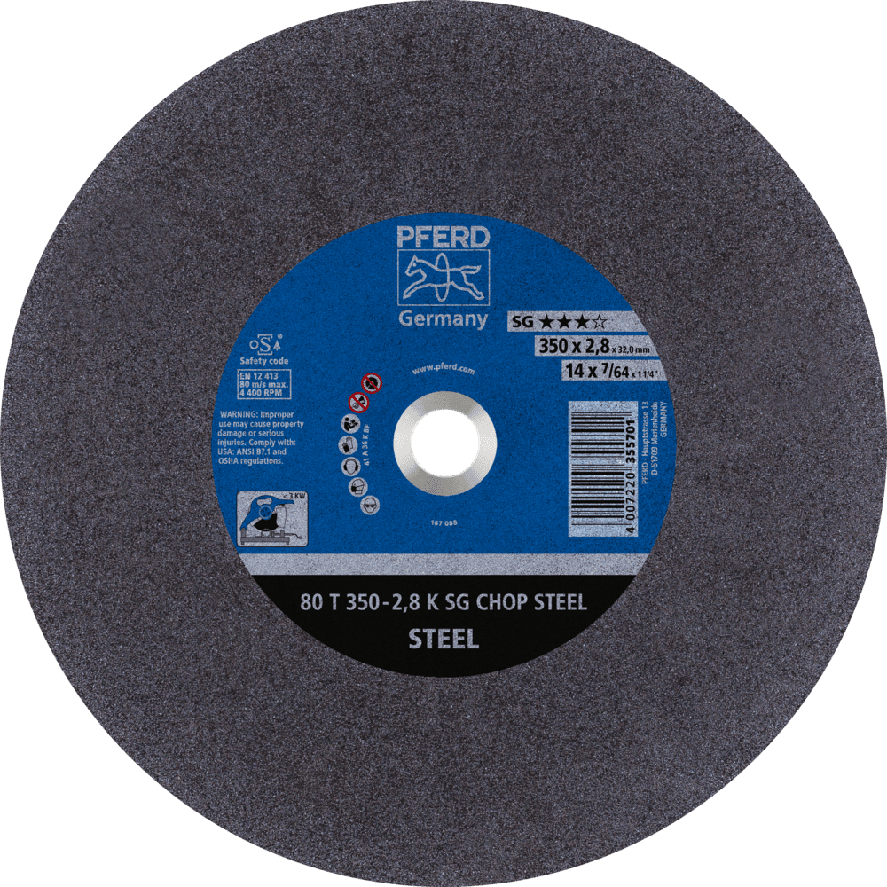 80 T 350-2,8 K SG CHOP STEEL/32,0 4007220639597