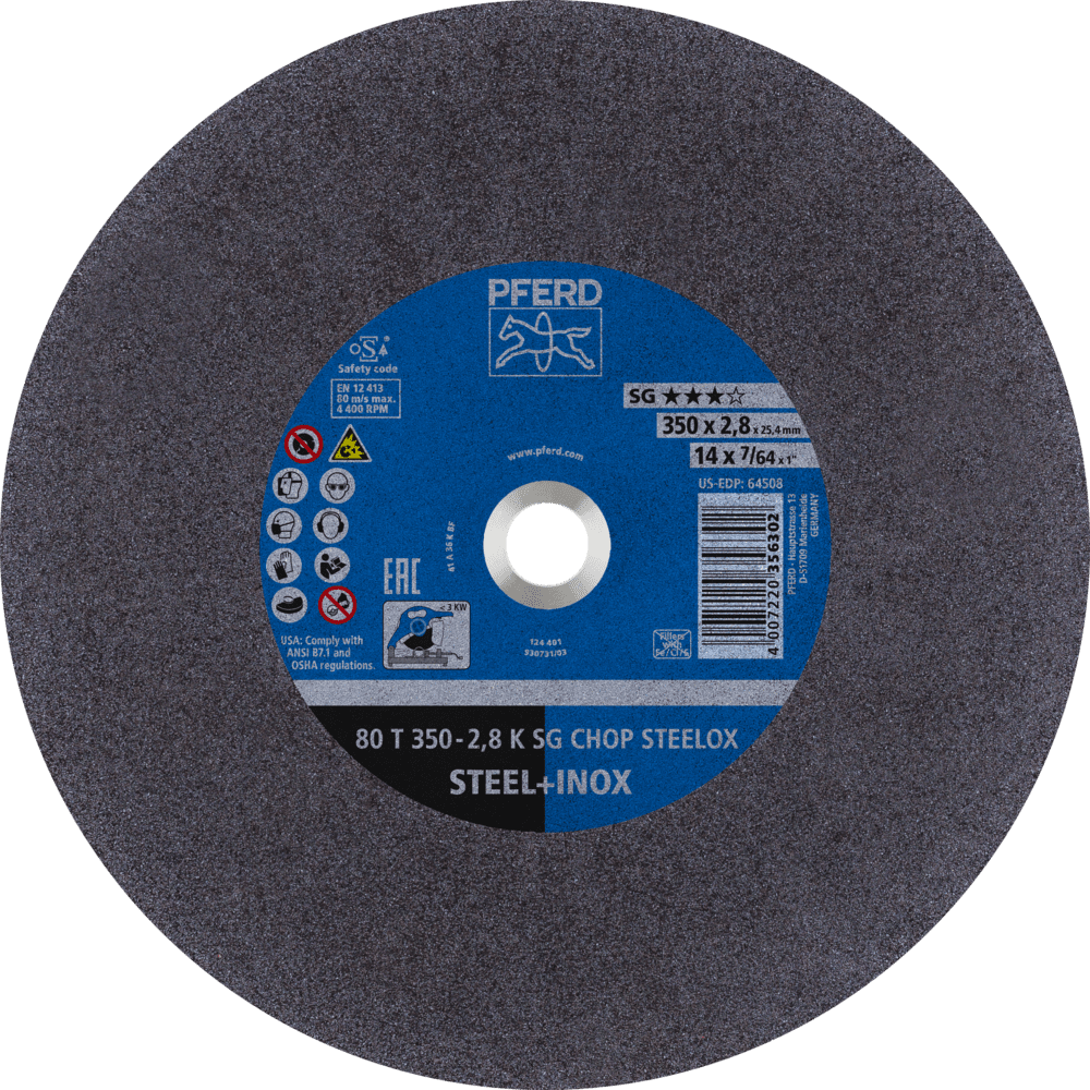 80 T 350-2,8 K SG CHOP STEELOX/25,4 4007220639634