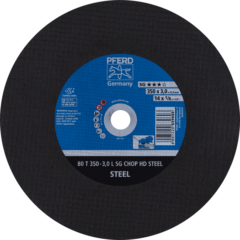 80 T 350-3,0 L SG CHOP HD STEEL/32,0 4007220639603
