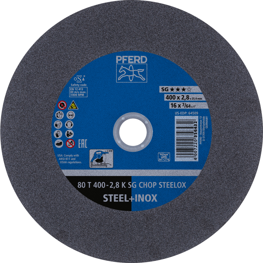 80 T 400-2,8 K SG CHOP STEELOX/25,4 4007220669303