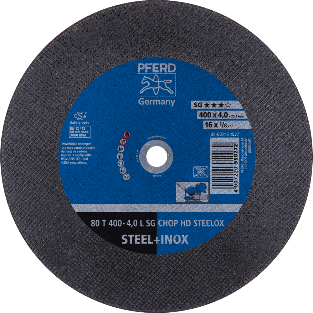 80 T 400-4,0 L SG CHOP HD STEELOX/25,4 4007220950272