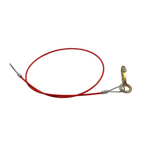 Abreißseil mit Karabinerhaken, mit Ring, Länge 1500 mm 119319086 Suer