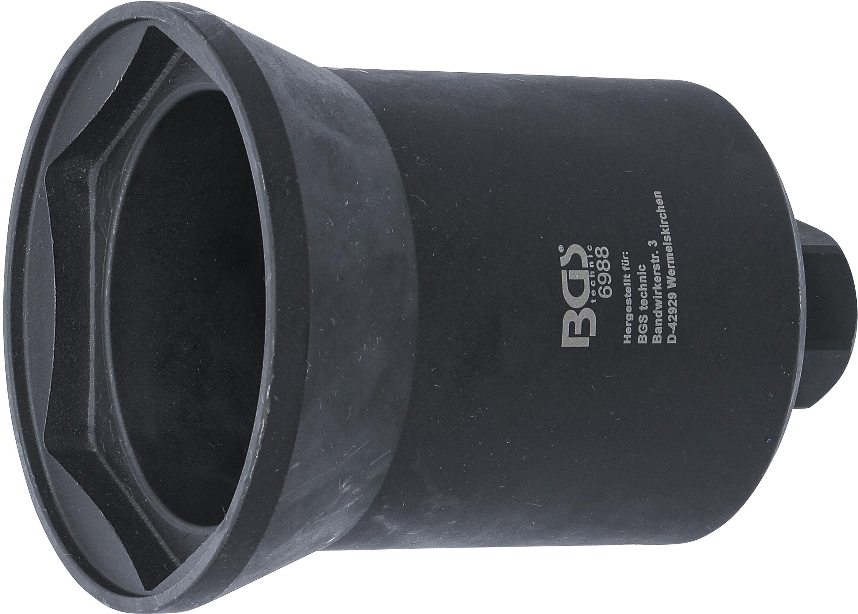 Achsmuttern-Schlüssel | Sechskant | für Mercedes-Benz Anhängerachse | SW 95 mm BGS6988