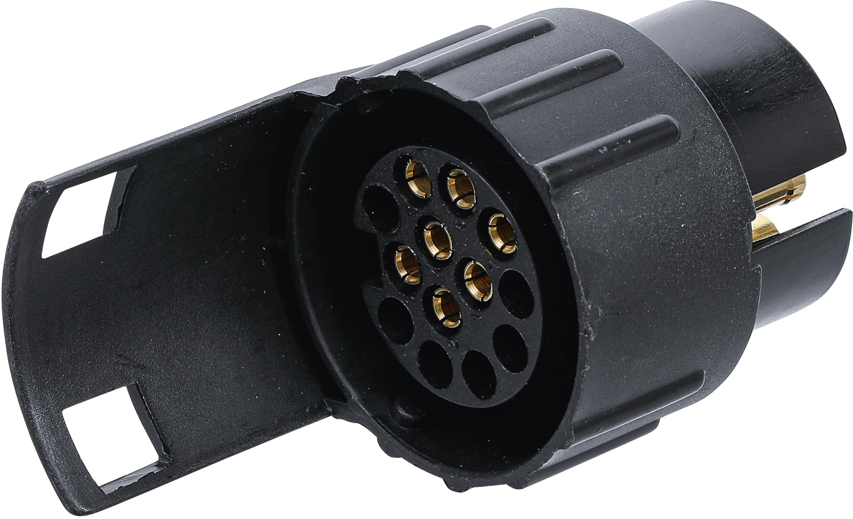 Adapter für Anhängerstecker 12 V | 7-polig auf 13-polig BGS80753