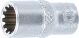 Steckschlüssel-Einsatz Gear Lock | Antrieb Innenvierkant 6,3 mm (1/4