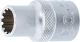 Steckschlüssel-Einsatz Gear Lock | Antrieb Innenvierkant 12,5 mm (1/2