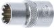 Steckschlüssel-Einsatz Gear Lock | Antrieb Innenvierkant 12,5 mm (1/2