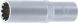 Steckschlüssel-Einsatz Gear Lock, tief | Antrieb Innenvierkant 12,5 mm (1/2