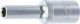 Steckschlüssel-Einsatz Super Lock, tief | Antrieb Innenvierkant 12,5 mm (1/2