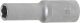 Steckschlüssel-Einsatz Super Lock, tief | Antrieb Innenvierkant 12,5 mm (1/2