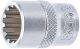 Steckschlüssel-Einsatz Gear Lock | Antrieb Innenvierkant 10 mm (3/8