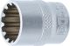 Steckschlüssel-Einsatz Gear Lock | Antrieb Innenvierkant 10 mm (3/8