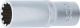 Steckschlüssel-Einsatz Gear Lock, tief | Antrieb Innenvierkant 10 mm (3/8