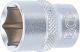 Steckschlüssel-Einsatz Sechskant | Antrieb Innenvierkant 10 mm (3/8
