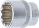Steckschlüssel-Einsatz Zwölfkant | Antrieb Innenvierkant 12,5 mm (1/2