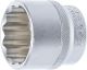 Steckschlüssel-Einsatz Zwölfkant | Antrieb Innenvierkant 12,5 mm (1/2
