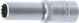 Steckschlüssel-Einsatz Zwölfkant, tief | Antrieb Innenvierkant 12,5 mm (1/2