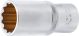 Steckschlüssel-Einsatz Zwölfkant, tief | Antrieb Innenvierkant 12,5 mm (1/2
