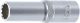 Steckschlüssel-Einsatz Zwölfkant, tief | Antrieb Innenvierkant 12,5 mm (1/2