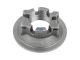 DT Spare Parts 10.10064 Kronenmutter, M52 x 2 passend für BPW