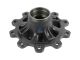DT Spare Parts 10.10407 Radnabe, ohne Lager, d1: 110 mm, d2: 130 mm, D: 380 mm, 10 bores, b: 22 mm, P: 335 mm, M125 x 2, H: 194 mm passend für BPW