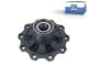 DT Spare Parts 10.10432 Radnabe, mit Lager, d1: 120 mm, d2: 150 mm, D: 380 mm, 10 bores, b: 22 mm, P: 335 mm, M125 x 2, H: 205 mm passend für BPW