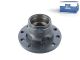 DT Spare Parts 10.10437 Radnabe, ohne Lager, d1: 110 mm, d2: 130 mm, D: 270 mm, 10 bores, b: 22 mm, P: 225 mm, M125 x 2, H: 193 mm passend für BPW