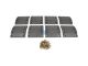 DT Spare Parts 10.13000 Trommelbremsbelagsatz, Achssatz - Übergröße, D: 420 mm, W: 200 mm, S: 17,8 mm passend für Multimarken