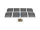 DT Spare Parts 10.13001 Trommelbremsbelagsatz, Achssatz, D: 420 mm, W: 200 mm, S: 17,5 mm passend für Multimarken
