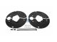 DT Spare Parts 10.13271 Bremsschild, D: 447 mm, H: 21 mm passend für BPW
