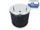 DT Spare Parts 10.16013 Luftfederbalg, mit Stahlkolben, D: 260 mm, Dmax: 315 mm, M12 x 1,75, M22 x 1,5, L: 340 mm passend für BPW