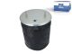 DT Spare Parts 10.16037 Luftfederbalg, mit Kunststoffkolben, D: 259 mm, Dmax: 287 mm, M12, M22 x 1,5, L: 520 mm passend für BPW