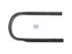 DT Spare Parts 10.16302 U-Bolzen, r: 40 mm, R: 90 mm, M22 x 2,5, LTh: 80 mm, L: 280 mm, w: 128 mm, 10.9 passend für BPW