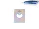 DT Spare Parts 10.16430 Platte, d: 56 mm, L: 140 mm, W: 101,5 mm, S: 4,5 mm passend für BPW