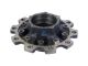 DT Spare Parts 10.20402 Radnabe, ohne Lager, d1: 140 mm, d2: 140 mm, D: 337 mm, 10 bores, b: 23,5 mm, H: 158 mm passend für Meritor